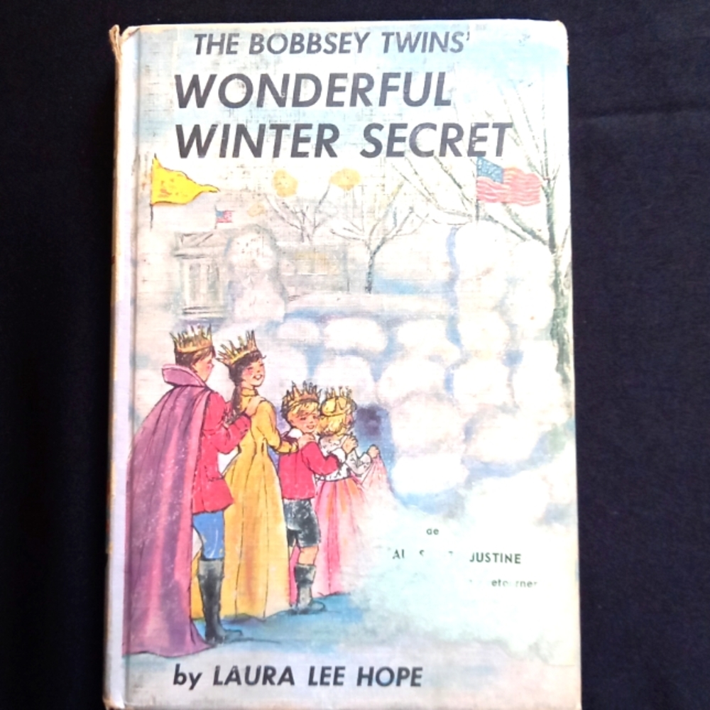 Bobbsey Twins' "Wonderful Winter Secret" #24, Laura Lee Hope, 1962